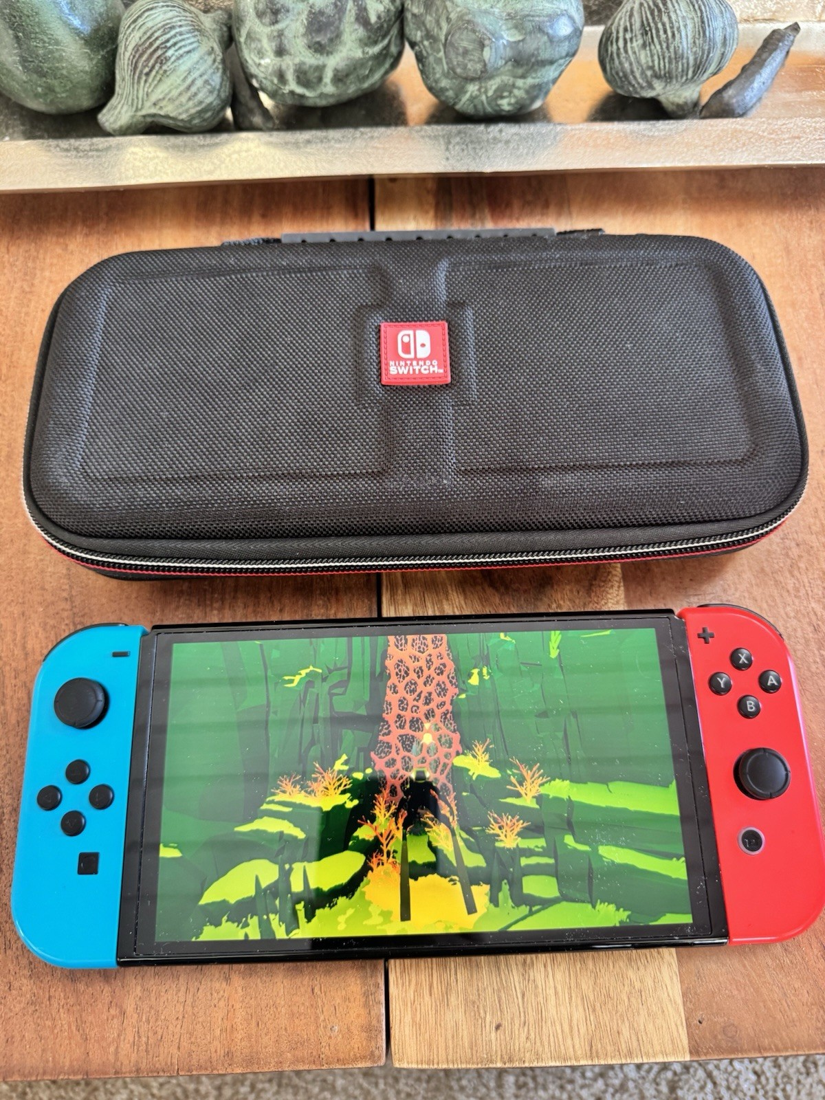 Nintendo Switch Console with Carrying Case & Games LEGO, Marvel, Mario, Sonic