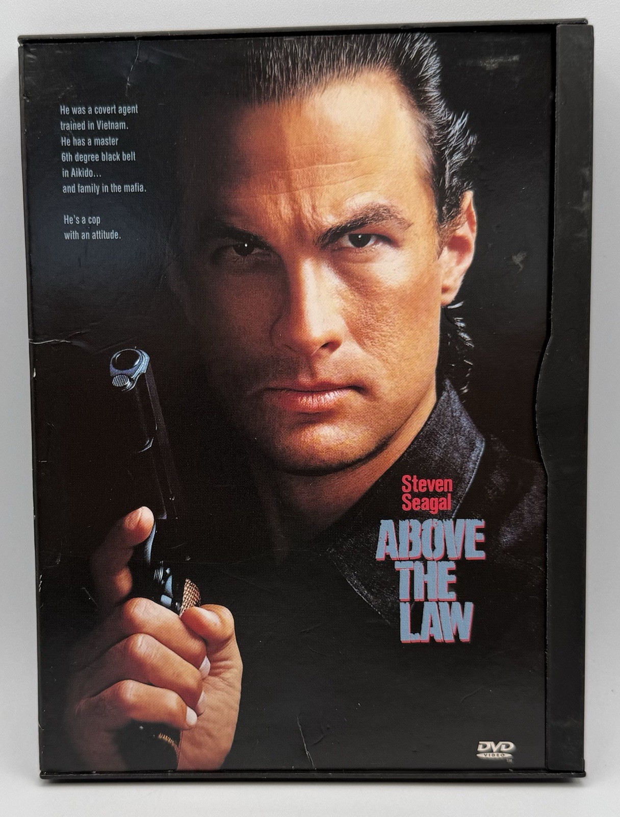 Above the Law DVD Widescreen Steven Seagal Pam Grier Sharon Stone 1988