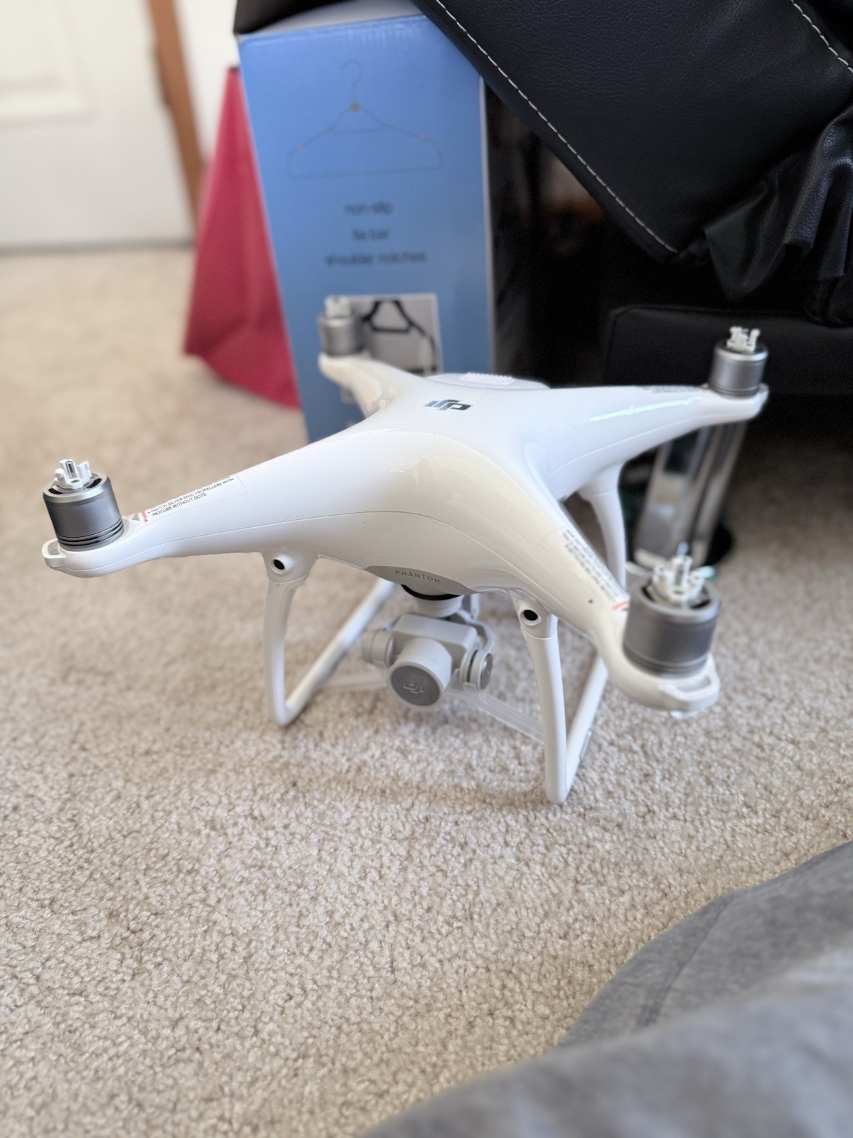 DJI Phantom 4 Quadcopter Drone Remote Controller Battery Charger Carrying Case