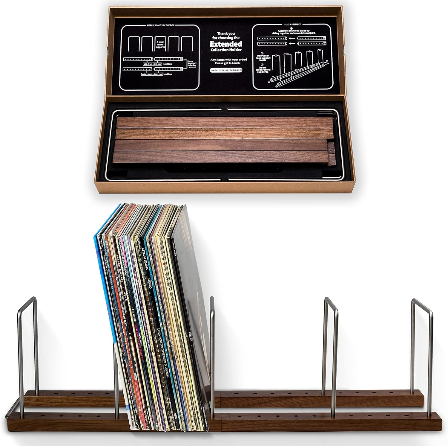 100-150 Record Holder, Vinyl Record Storage, Vinyl Record Organizer, Record Stan