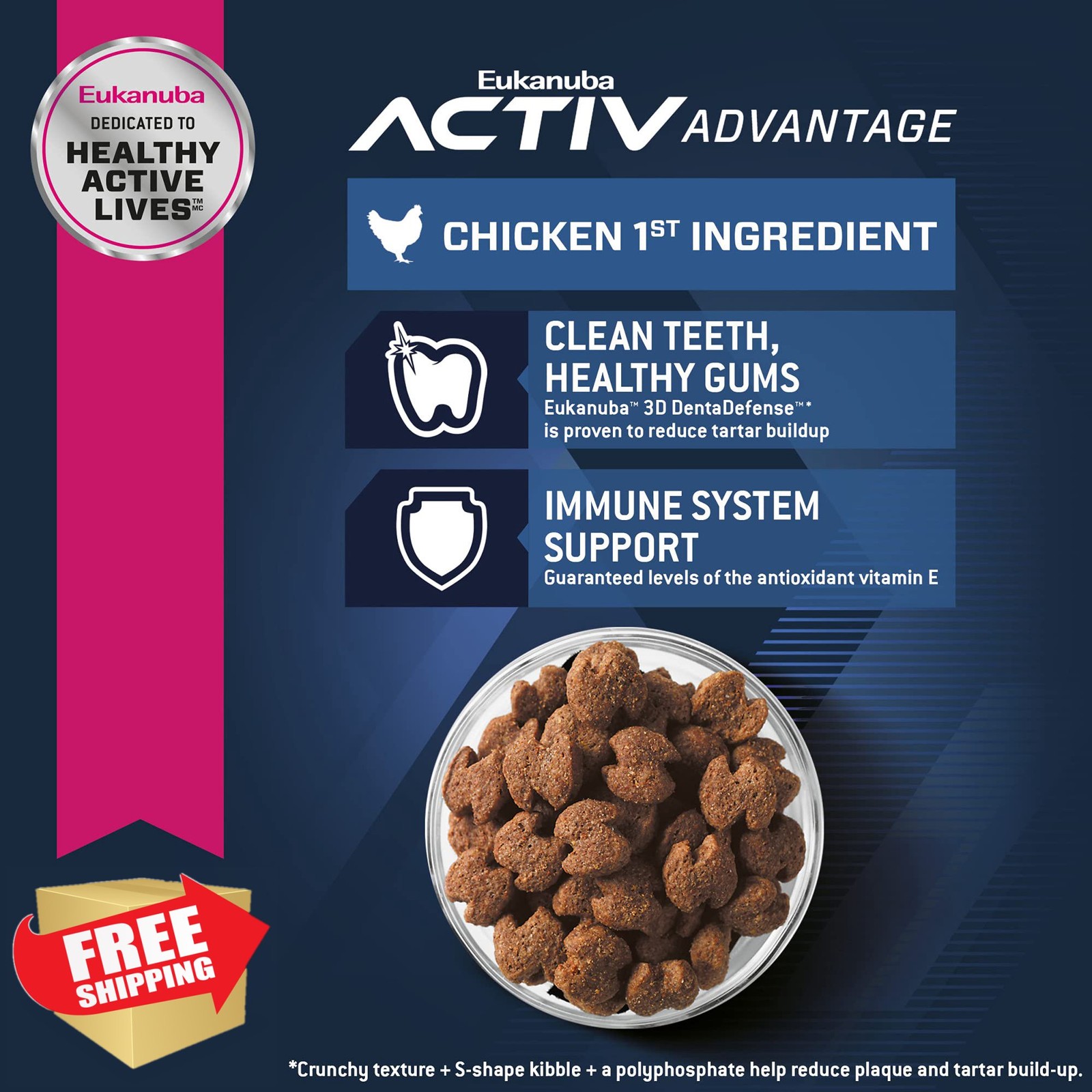 Eukanuba Senior Large Breed Dry Dog Food 30 lb Bag