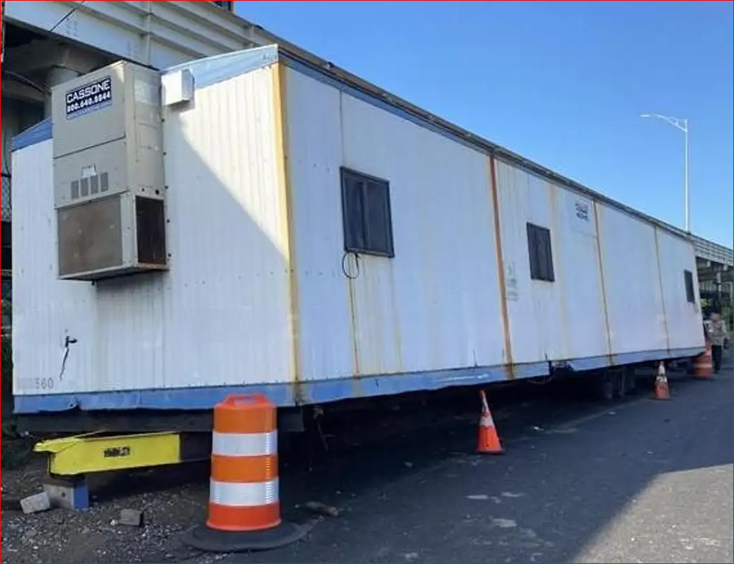 12x56 Modular Construction Office Trailer. Delivery available!