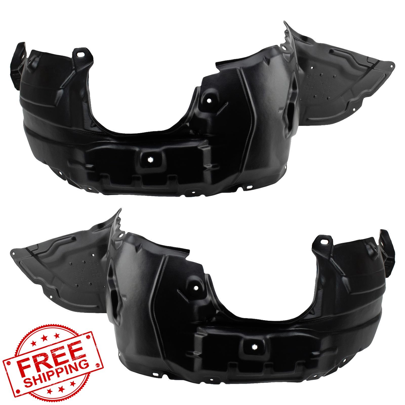 TRQ Mazda 3 Front Inner Fender Liner Set 10-11