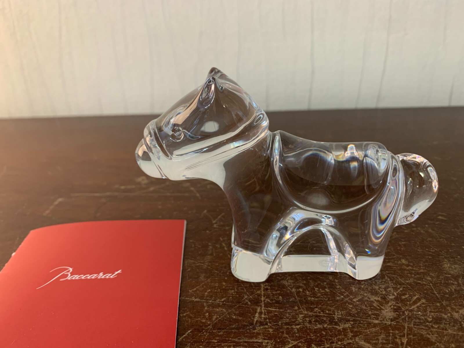 Baccarat Crystal Origami Horse