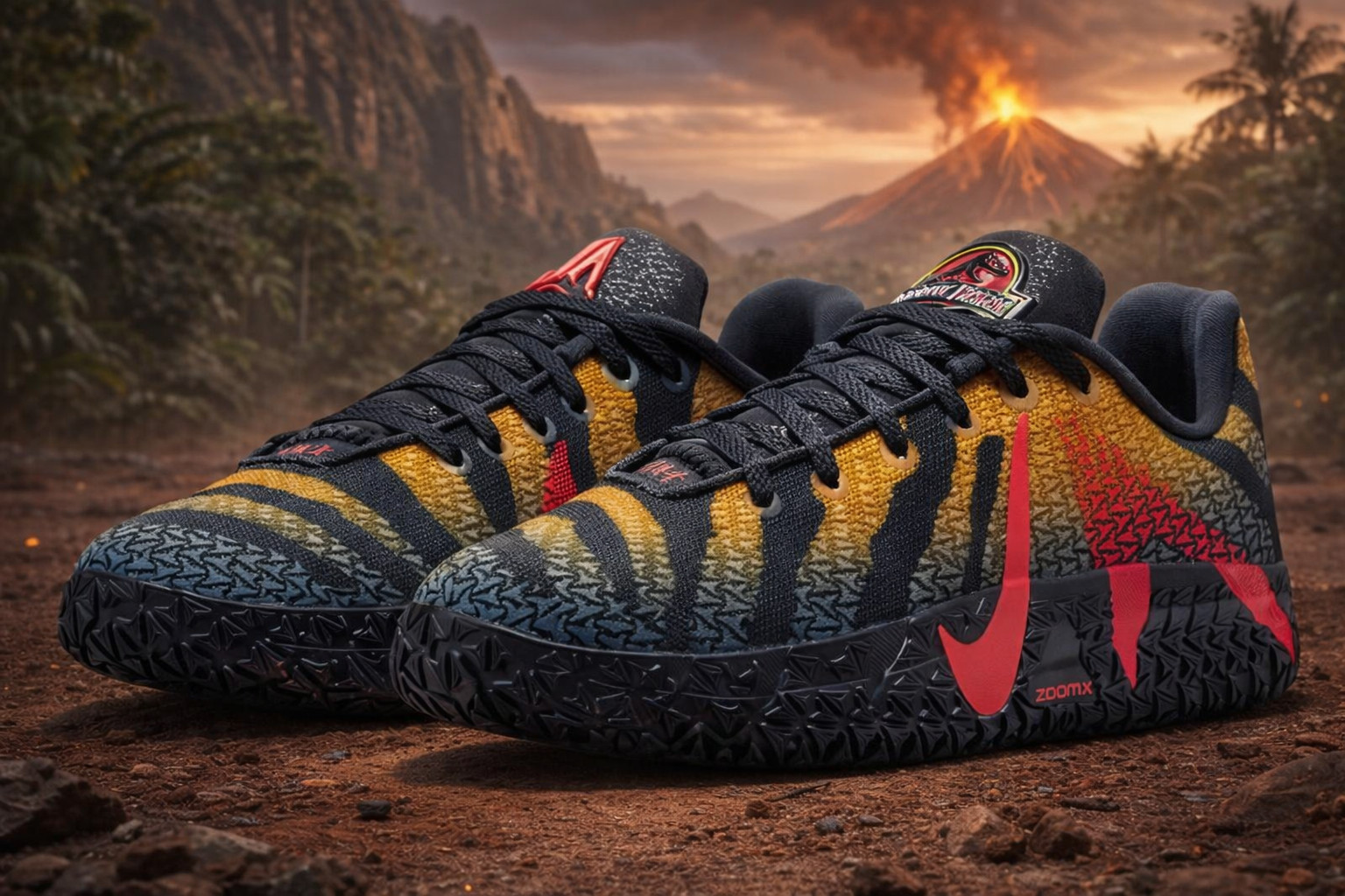 MEN Ja 3 “JU-rassic Park” Anthracite IU7240-001 - All Size US 7-12