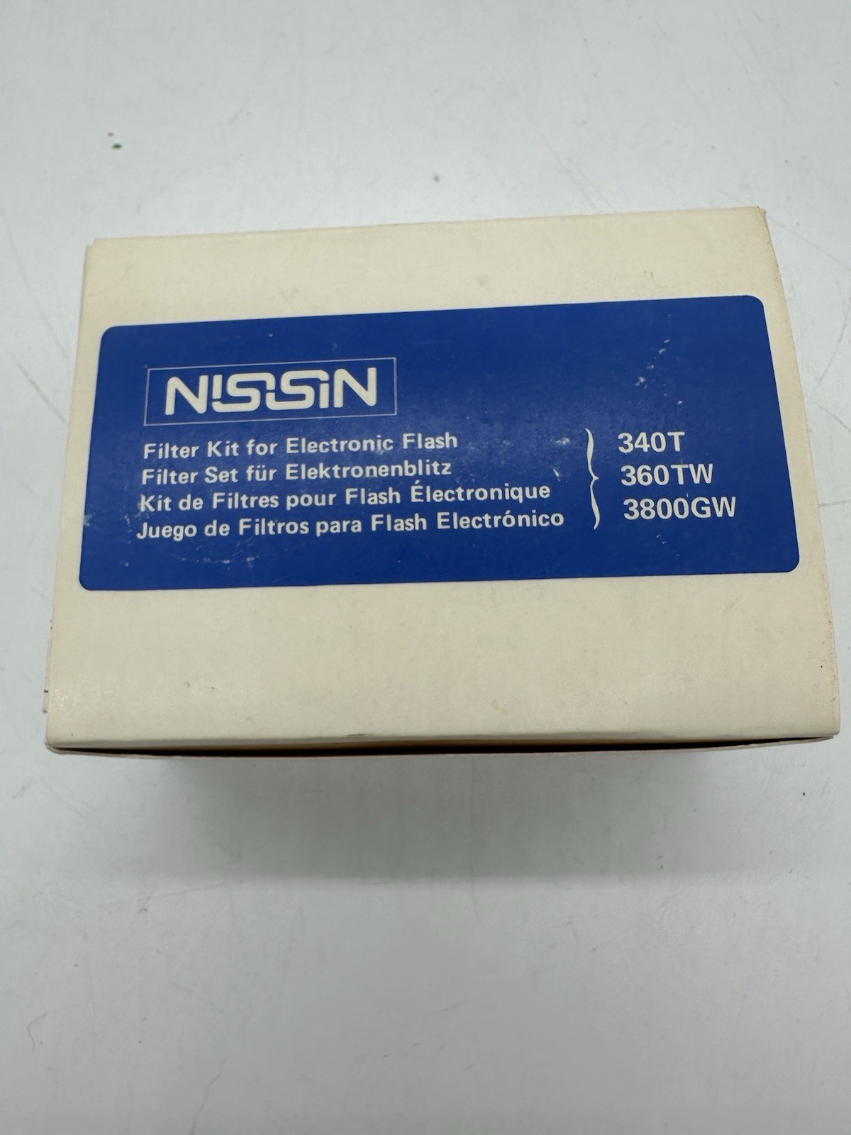New Vintage Nissin Filter Kit for Electric Flash - 340T, 360TW, 3800GW
