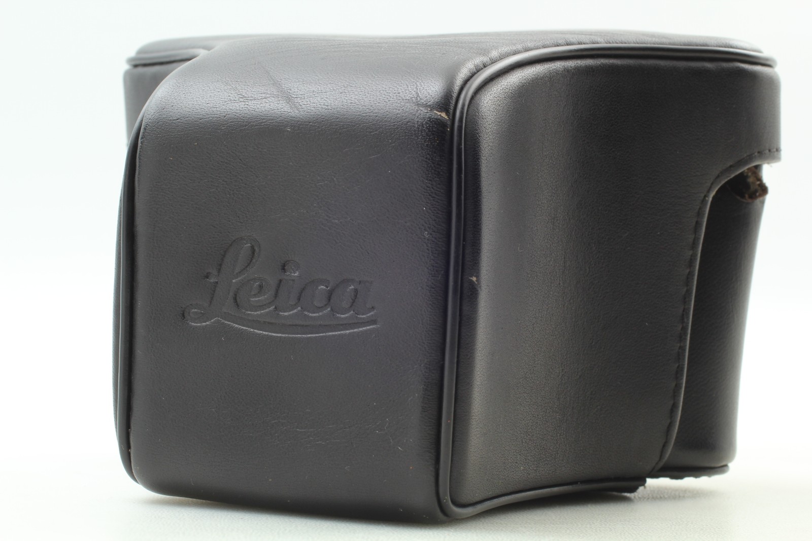 [Exc+5]  Leica Camera Leather Case Black for M6 from JAPAN