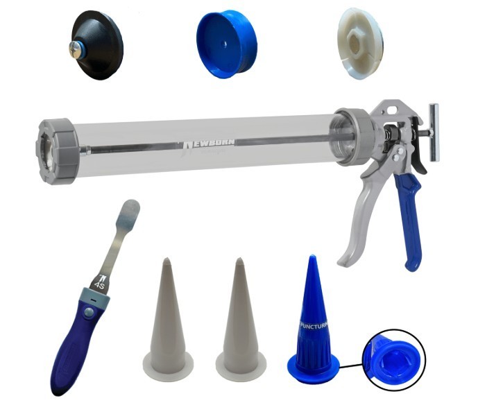 Newborn 620AL-Clear 20 Oz Caulk Gun