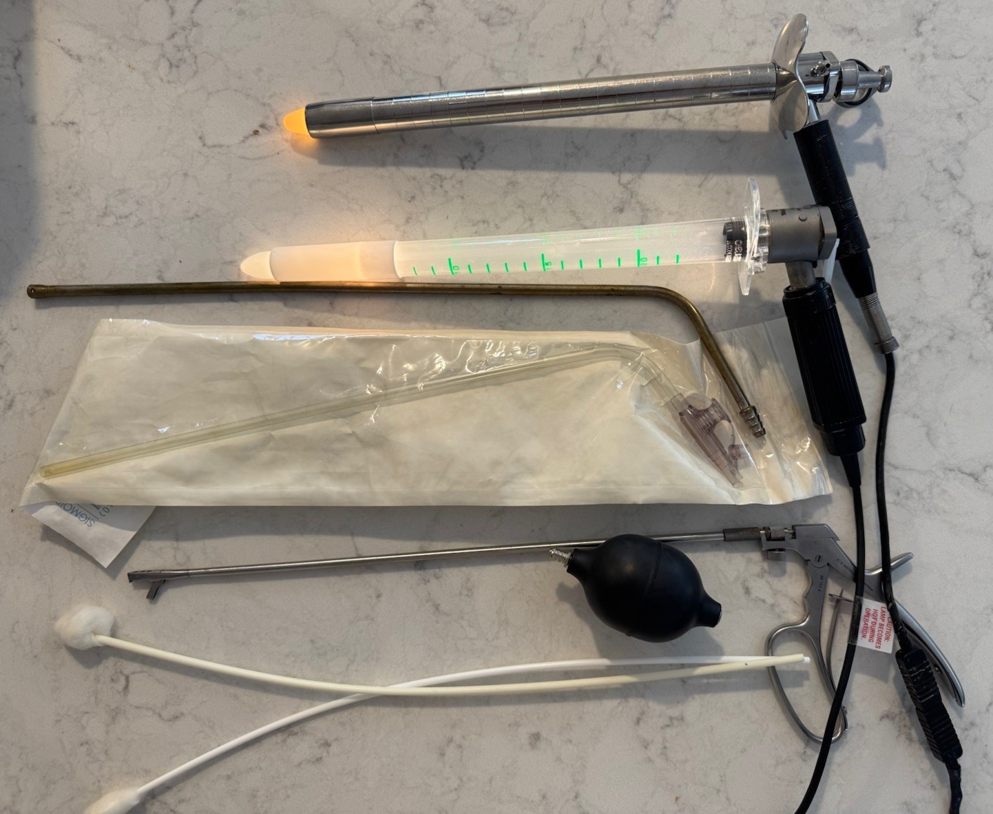 Rigid Sigmoidoscopes Illumination Systems, Biopsy Forceps 53130 32225 36019