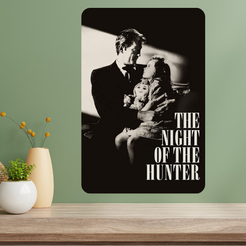 The Night of the Hunter Classic Movie Metal Poster Sign