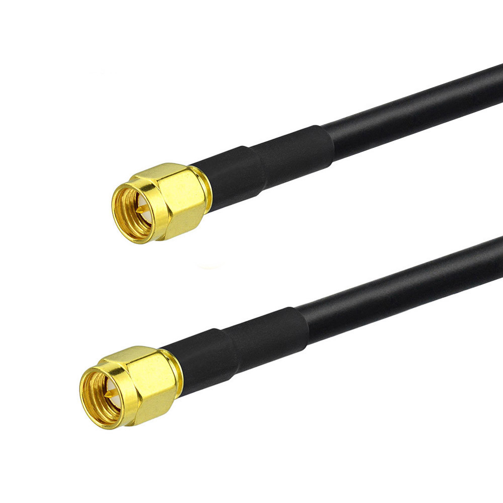 SMA Male to SMA Male RG58 Coaxial Pigtail Cable 1m