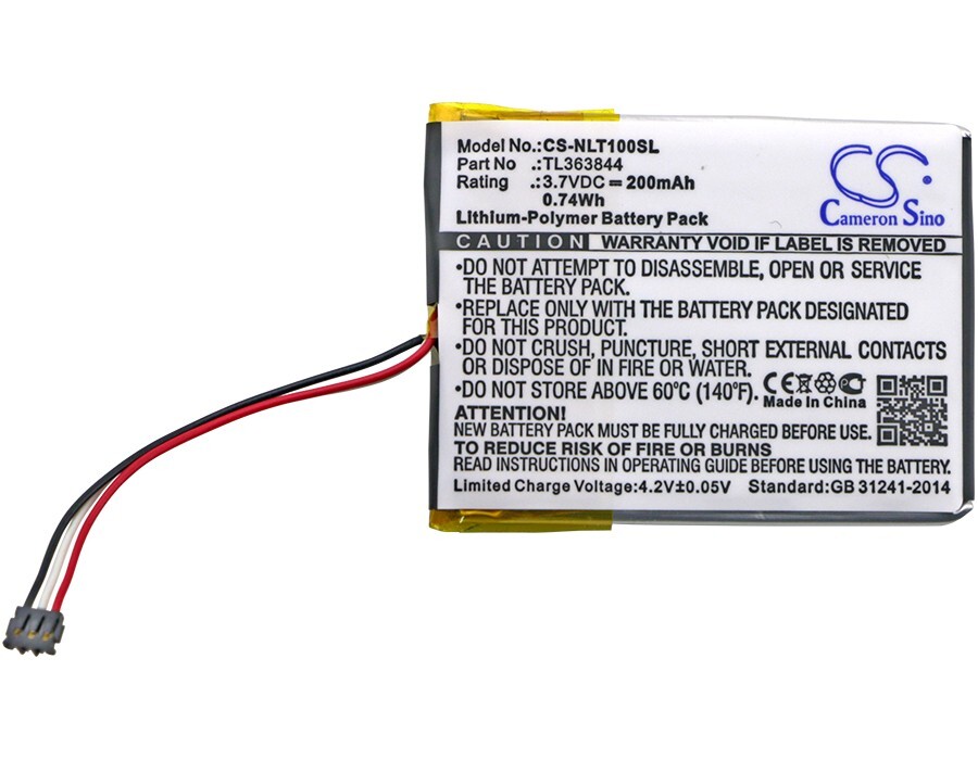 BATTERIE 200mAh TL363844 For Learning Thermostat 1St Generation T100577