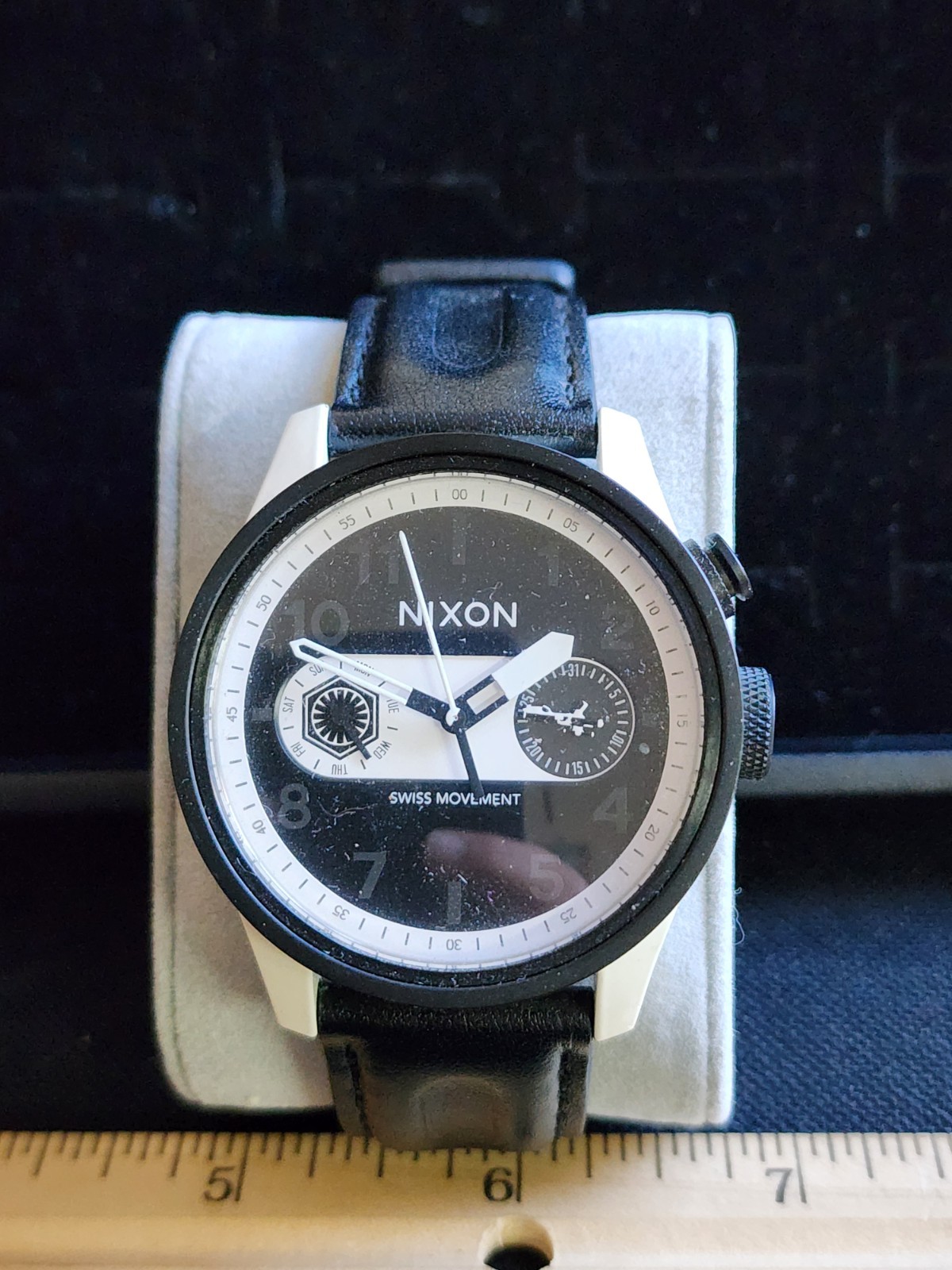 Nixon The Safari Deluxe Watch Star Wars StormTrooper Works Runs Keeps Time