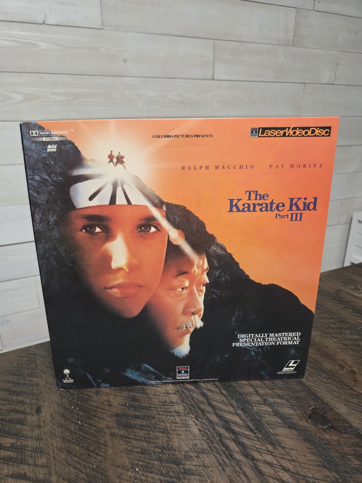 The Karate Kid III 3 Laserdisc LD Ralph Macchio, 1989 VG
