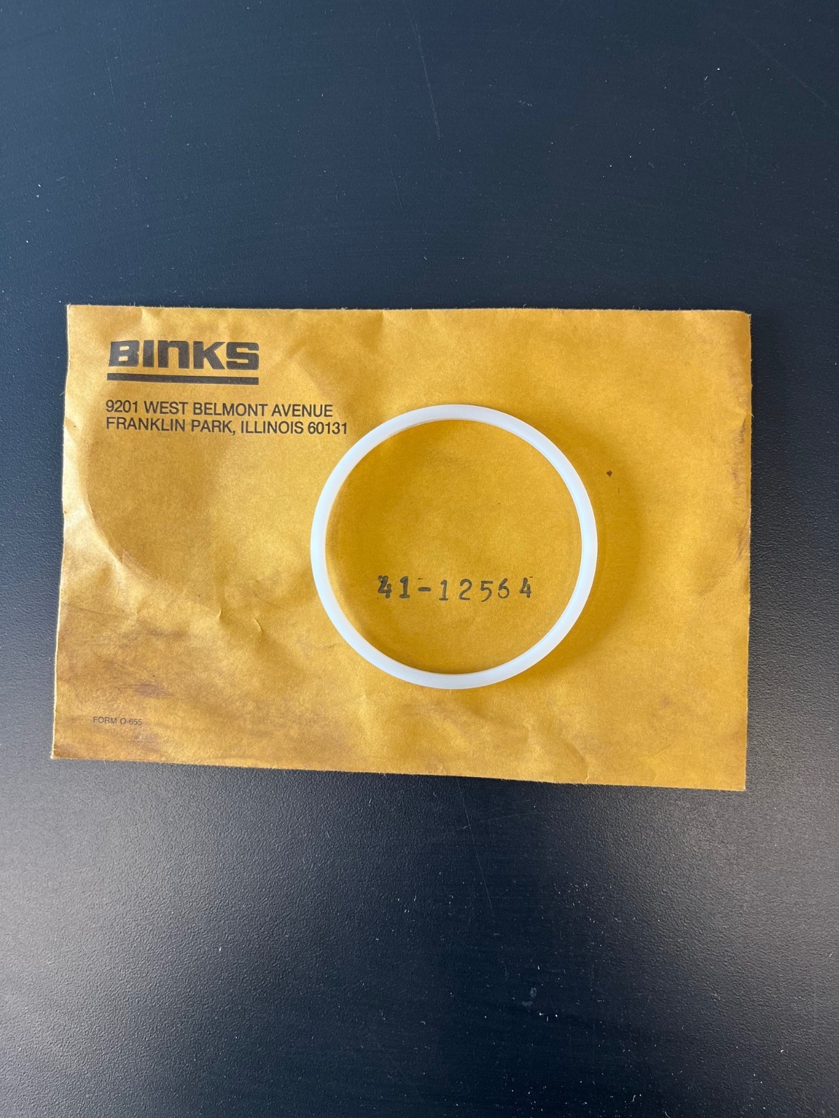 Binks 41-12564, Foot Valve Seal
