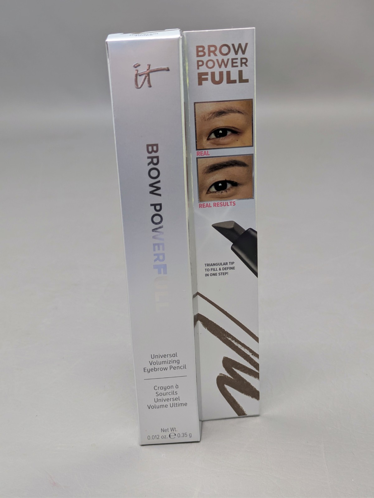 IT Cosmetics Brow PowerFULL Universal Volumizing TAUPE Eyebrow Pencil 0.012/.35g