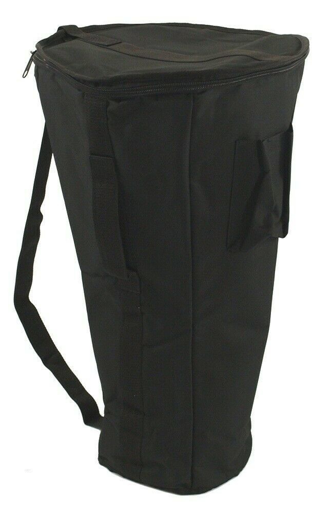 B-Stock Deluxe PADDED DJEMBE Latin Drum Carry Case Gig BAG BLACK percussion gear