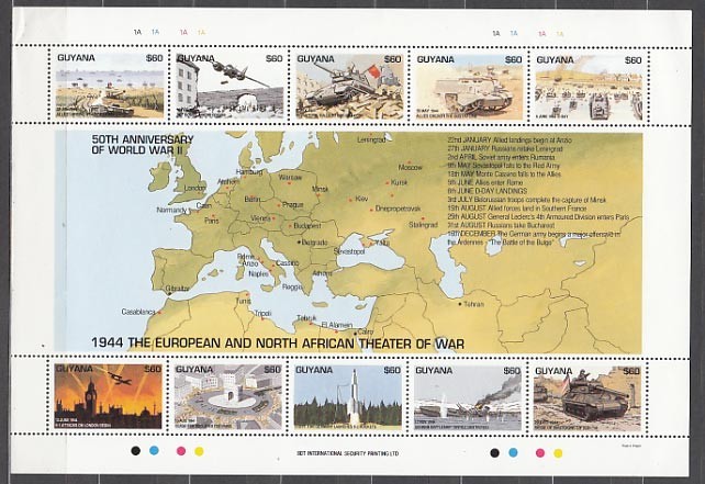 British Guiana - Mail Yvert 3291/300 ** MNH