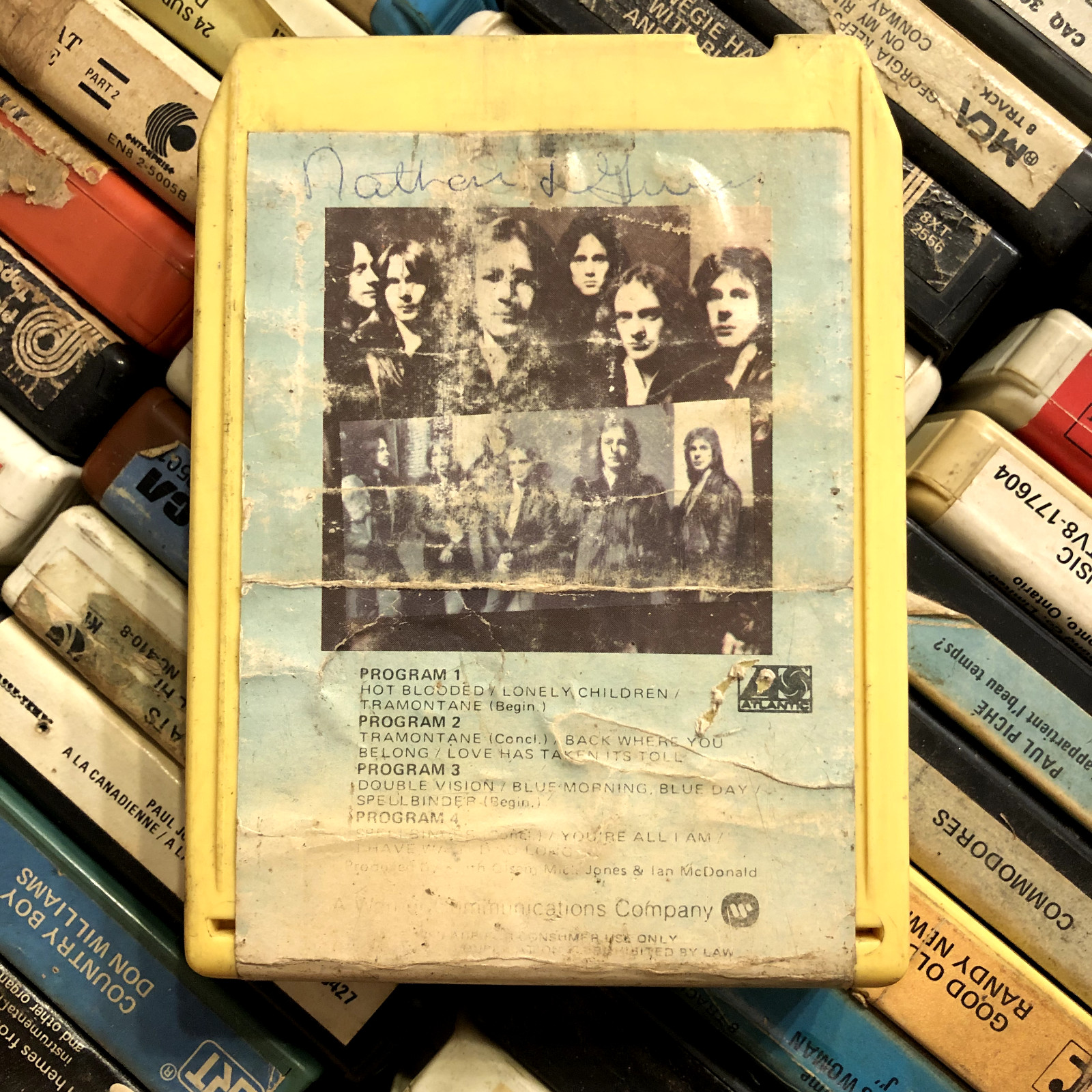 Foreigner : Double Vision 1978, 8 Track Tape
