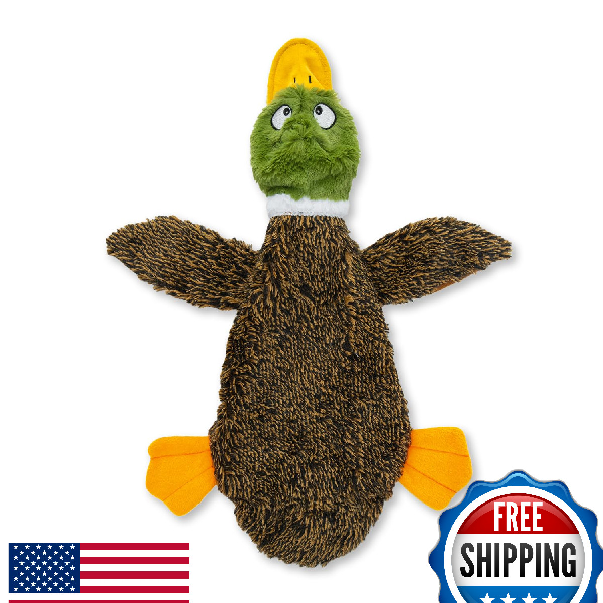 Best Pet Supplies Stuffless Squeaky Dog Toys for Small, Medium, Large Pets