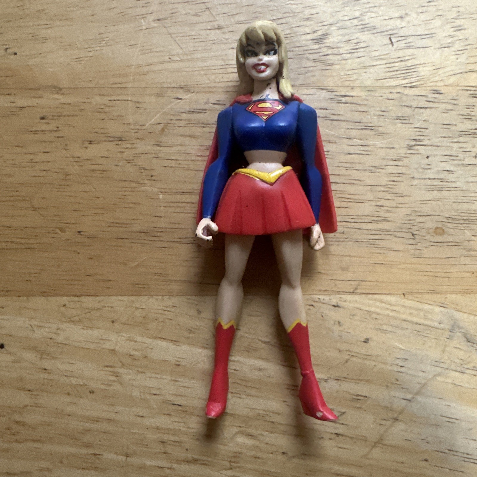 RARE Justice League Unlimited Supergirl From 6 Pack Figure DC Universe A7