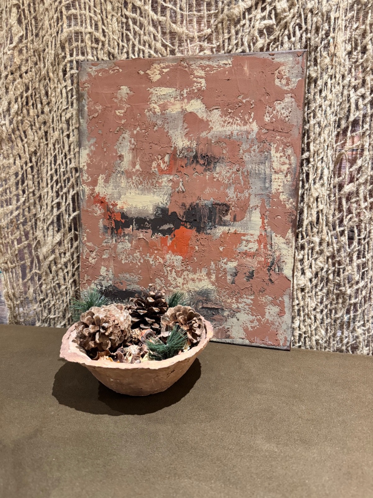 Home Decor Paper Sculpture Bowl