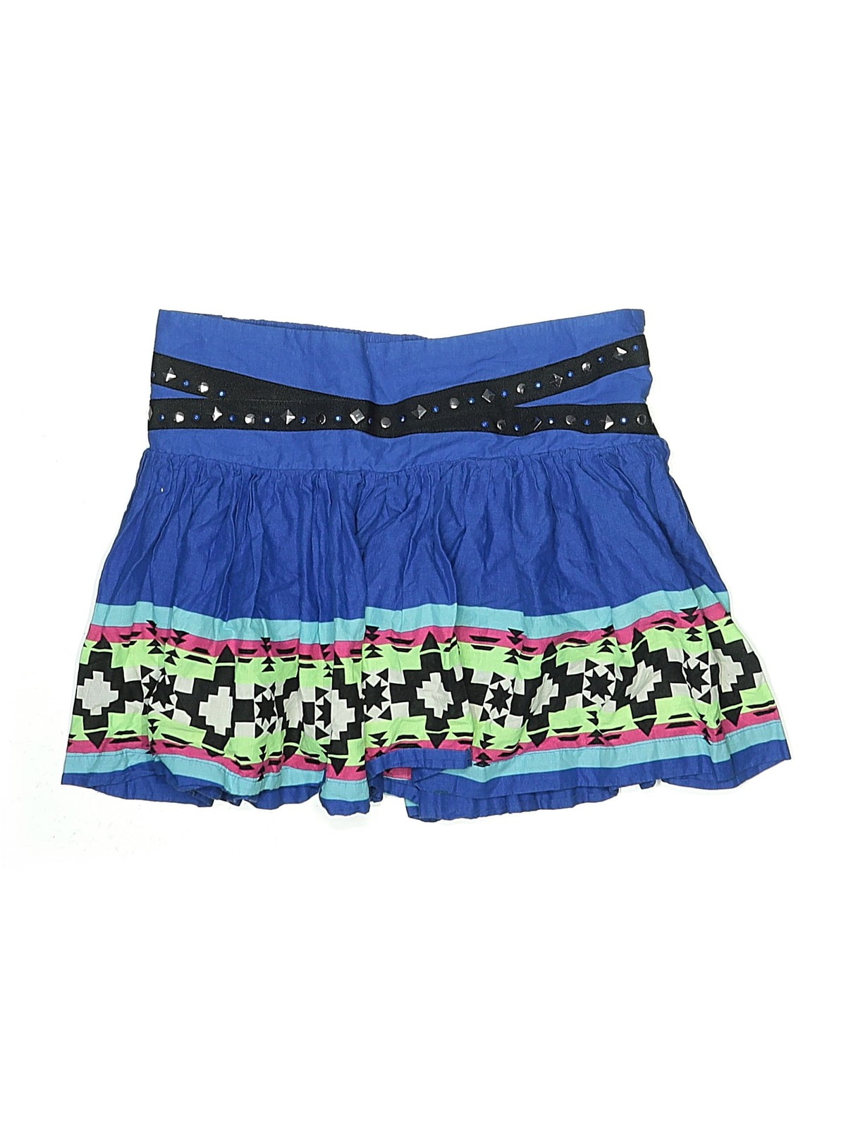 Justice Girls Blue Skirt 16