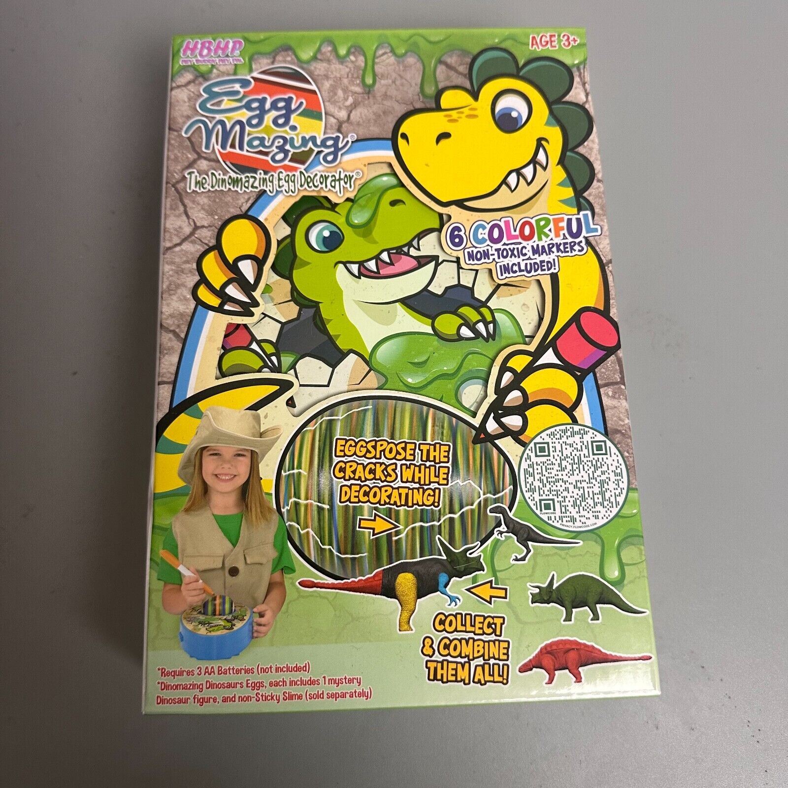HBHP Egg Mazing Dinomazing Decorating Kit eggs with mystery dinosaur  3+ Easter