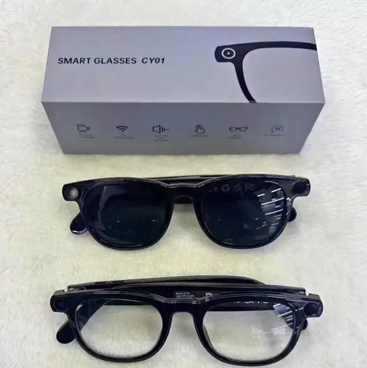 CY01 Smart Glasses Wi-Fi Connectivity Electronic Features