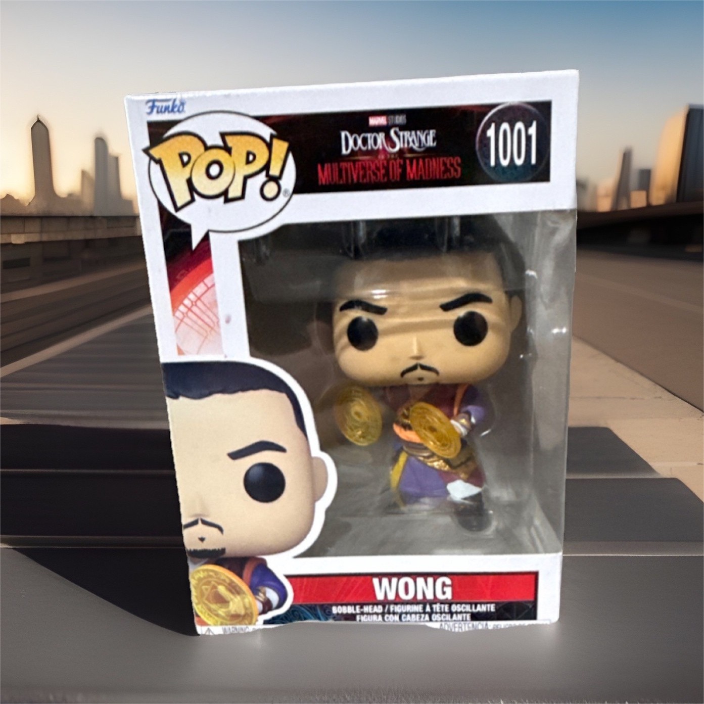 Funko Pop! Vinyl Wong Doctor Strange Multiverse of Madness #1001 Bobblehead