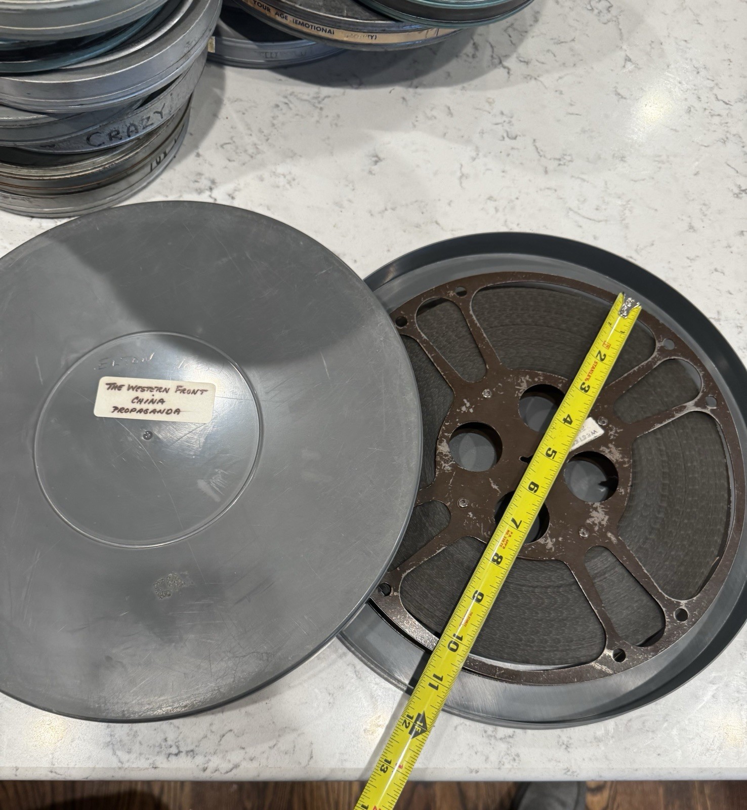 Vtg Ww2 World War 2 The Western Front China Propoganda 16mm Reel 800’ BH