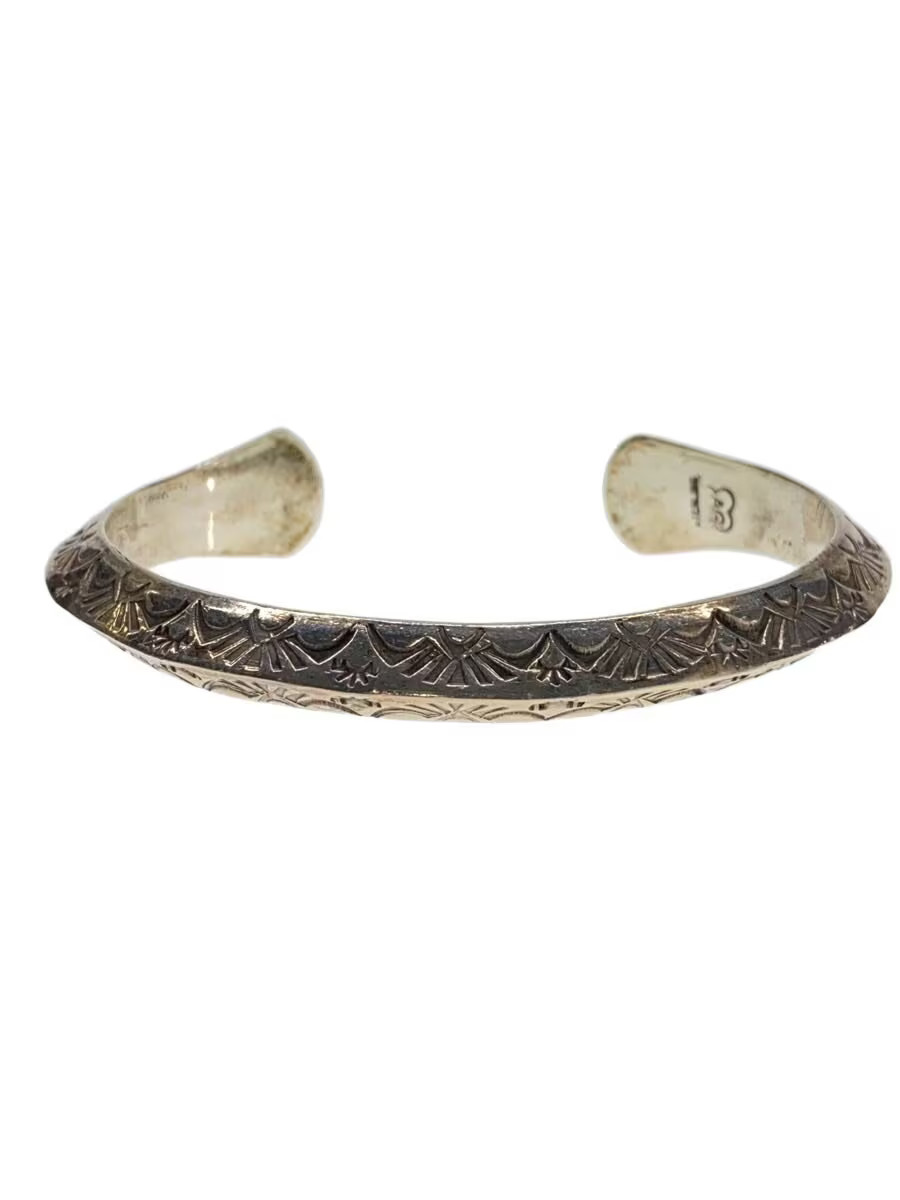 Navajo Bangle Silver Slv Mens M1p30