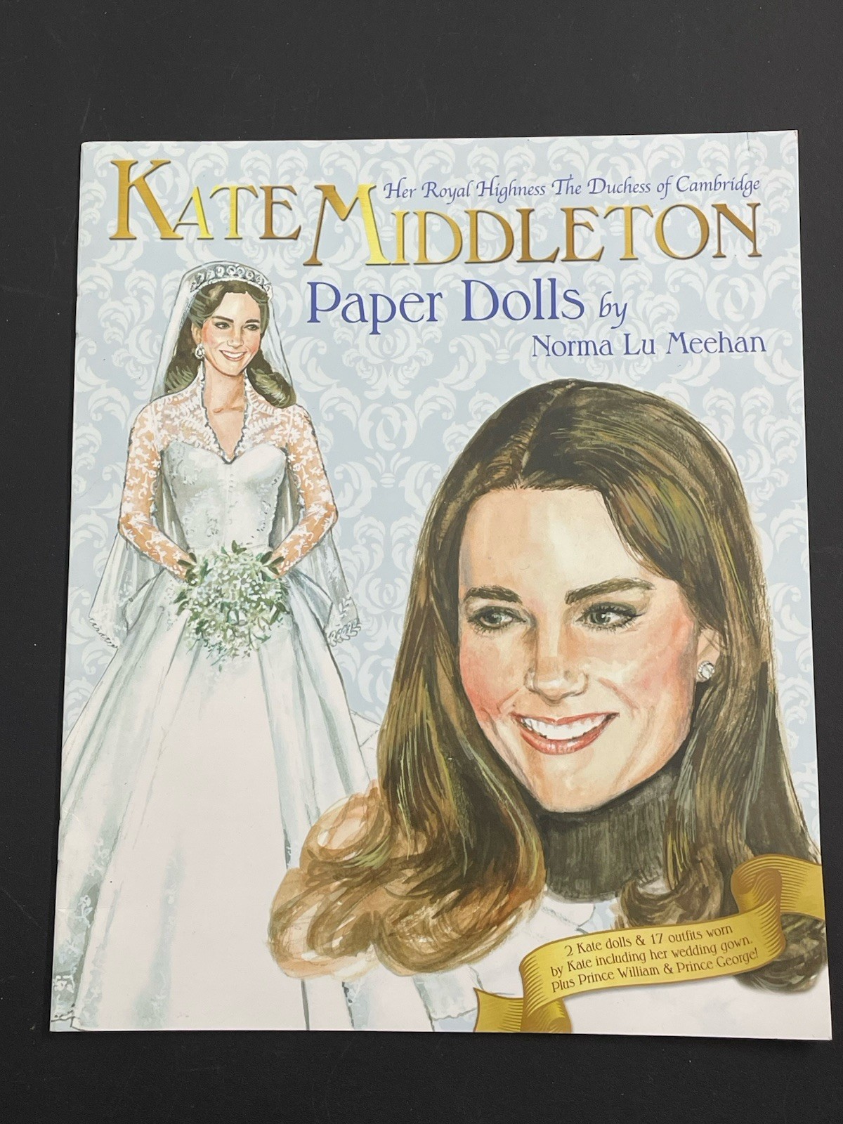 Paper Doll Book UNUSED kate middleton duchess cambridge