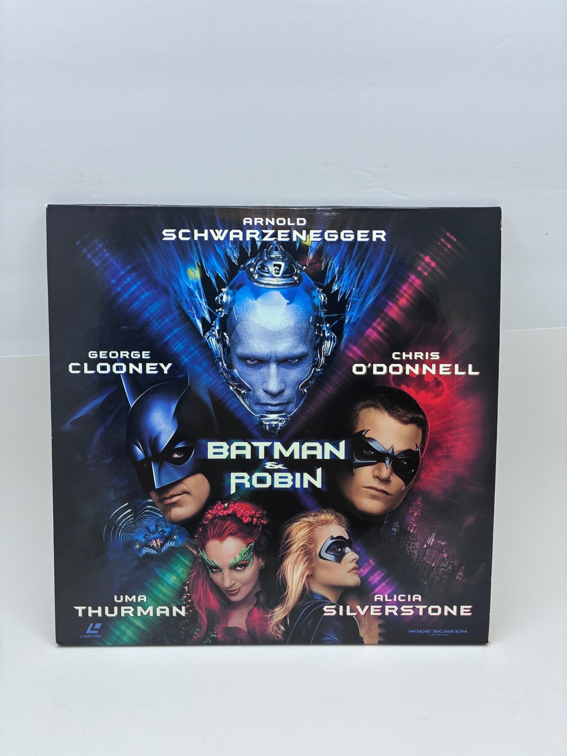 Batman & Robin LaserDisc 1997 Action Sci-Fi Widescreen Warner Bros. CLV