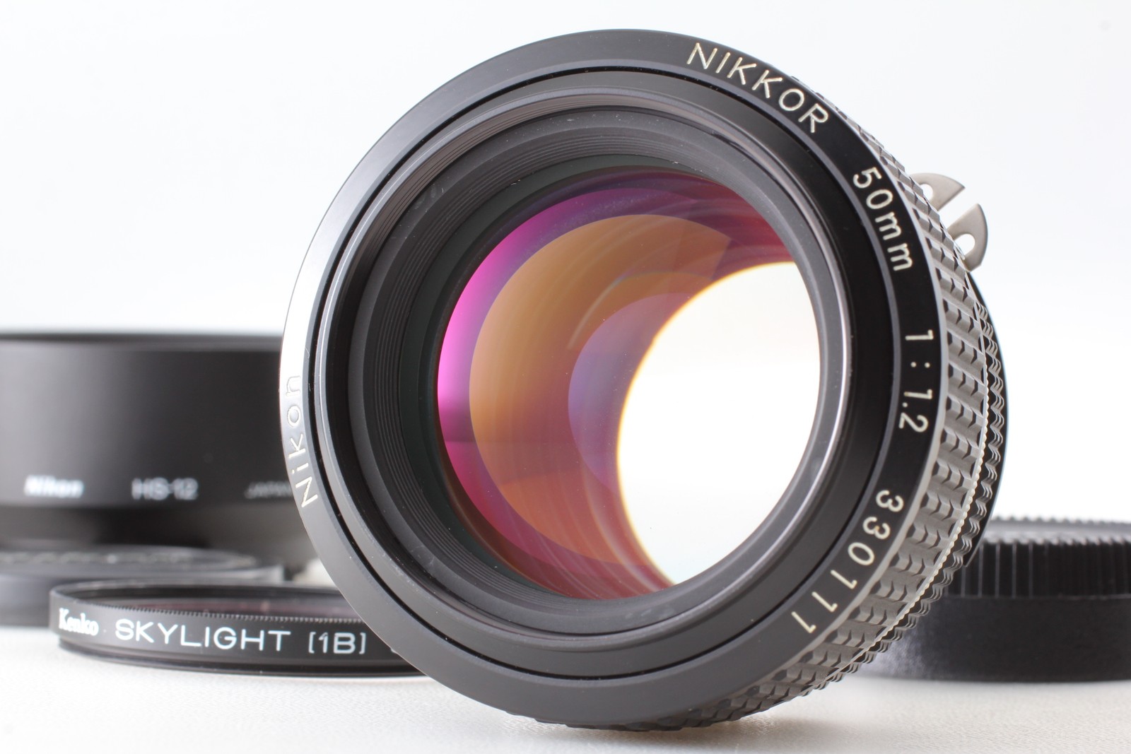 [MINT w/Hood] Nikon Nikkor Ai-S 50mm f/1.2 MF Standard Lens From JAPAN