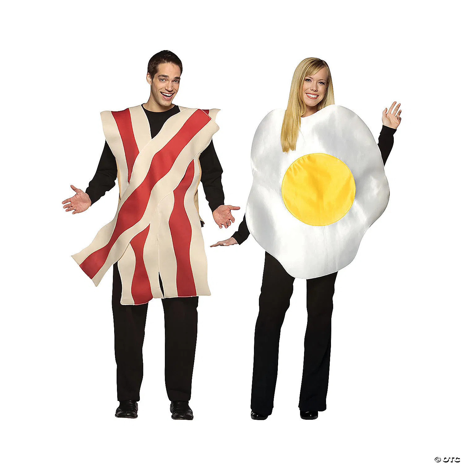 Bacon egg couples costume