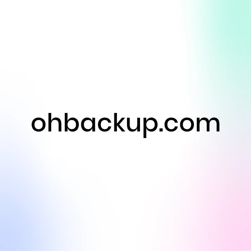 OHBACKUP.COM - A brandable domain name