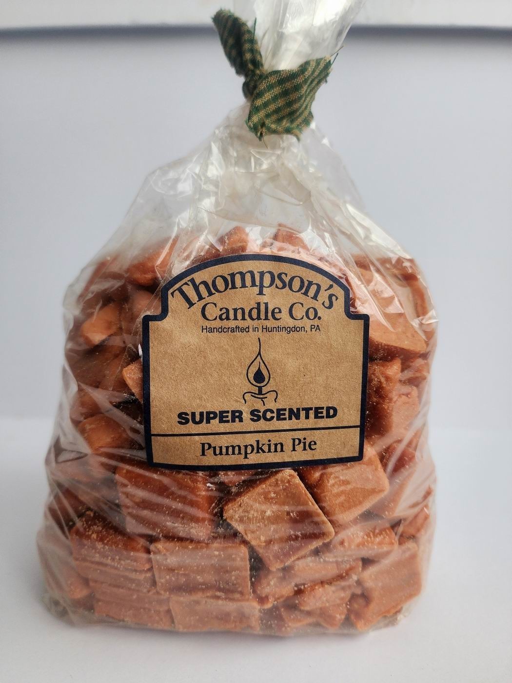 Thompson's Candle Co Super Scented Crumbles Wax Melts 32 oz "Pumpkin Pie" NEW