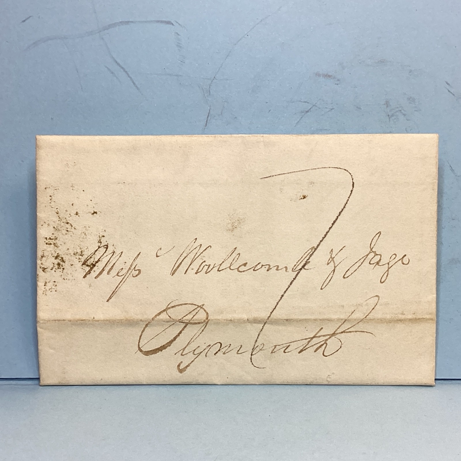 Antique Handwritten Letter Exeter 2nd Feb.1835