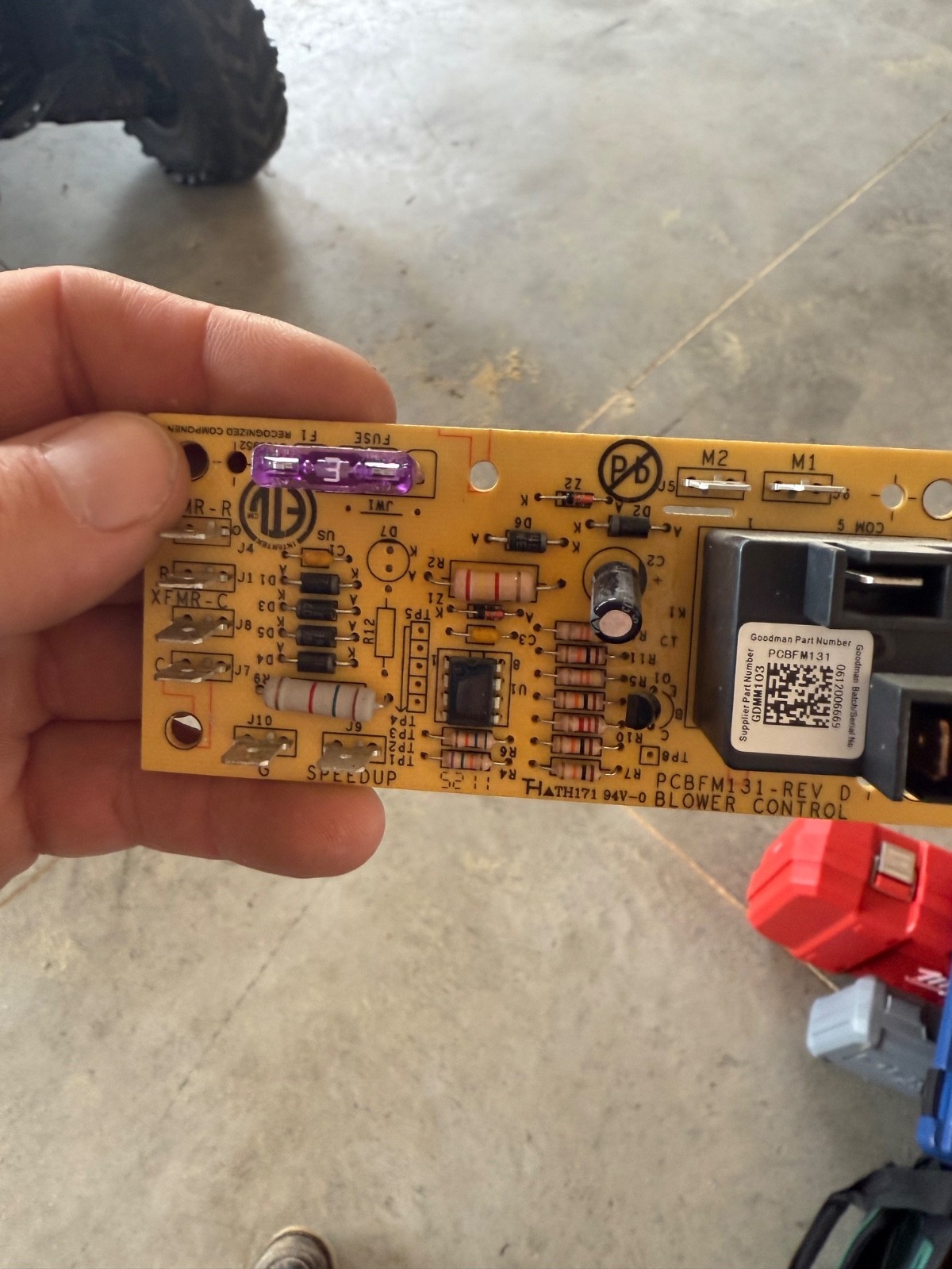 Goodman Amana Blower Control Board PCBFM131 GDMM103