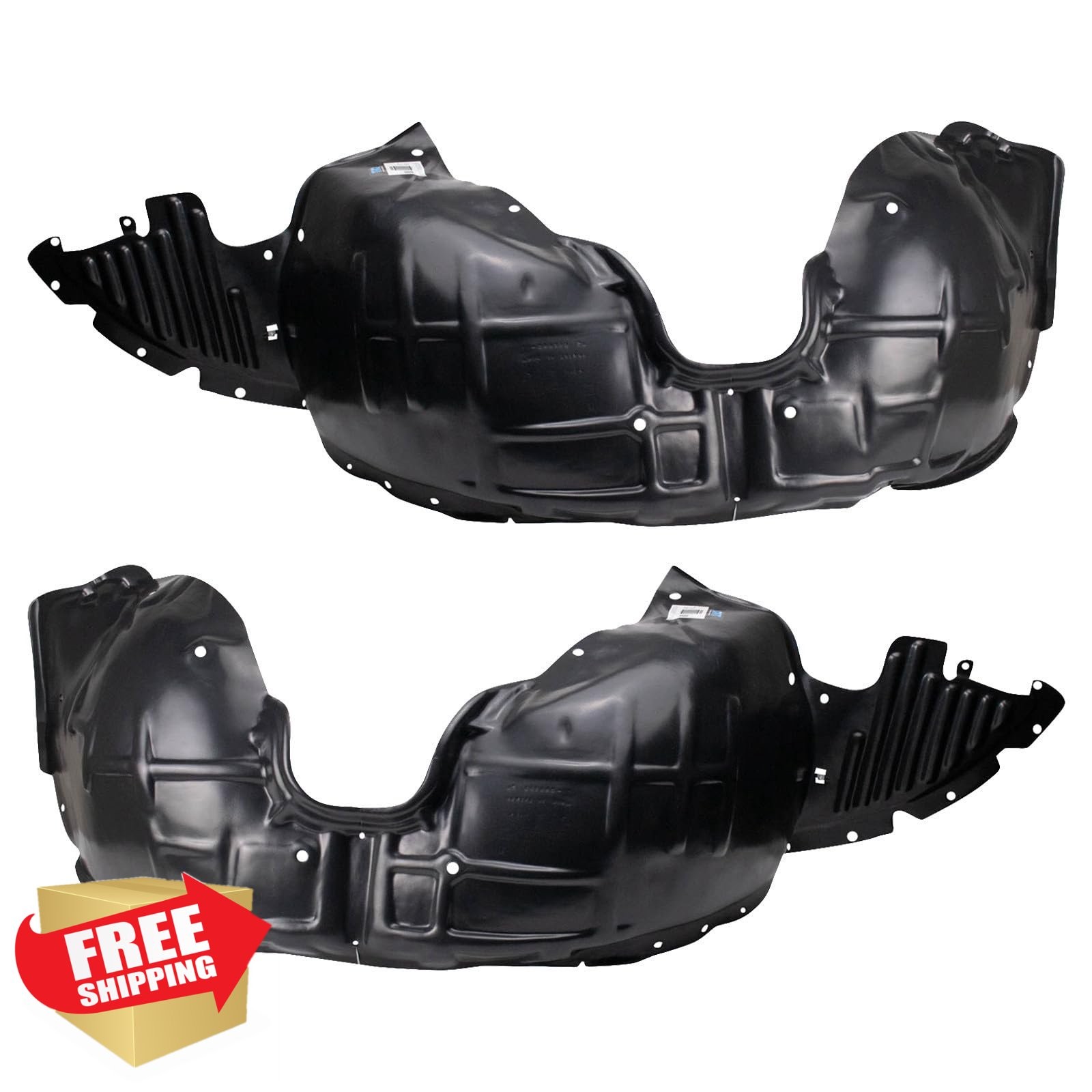 TRQ Impala Front Fender Liner Set 14-20