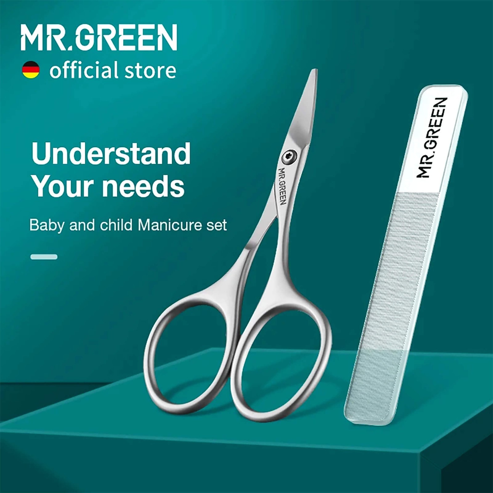 MR.GREEN Newborn Infant Nail Scissors Safe Steel