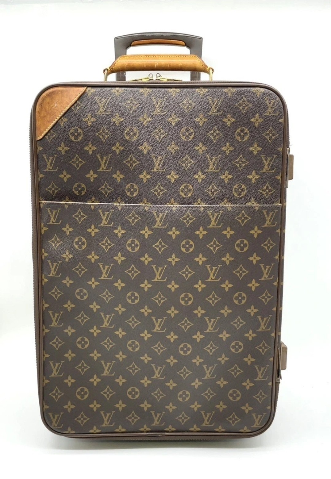 Auth Louis Vuitton Monogram M23294 Pegasus 55 Carry-on Travel Bag 