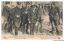 CAR-ABWP8-0754-AVIATION - The English Aviator Samson With Other Officers And