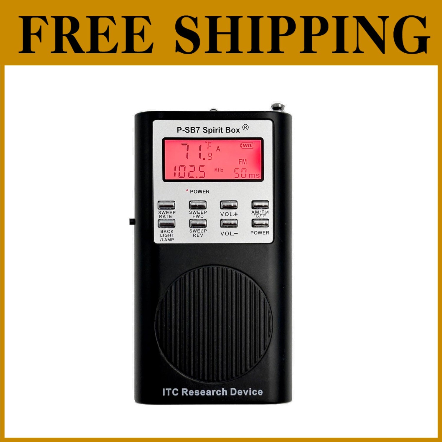 Ghost Hunting EVP Tool with Bluetooth Connectivity