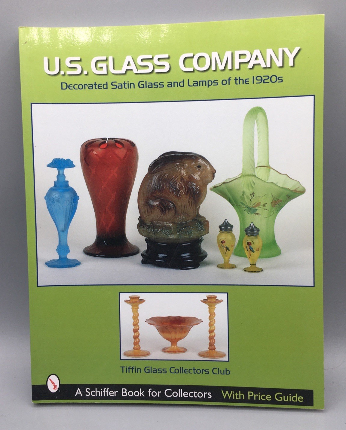 Tiffin US Glass Company Decorated Satin Glass & Lamps 1920s Reference 2004