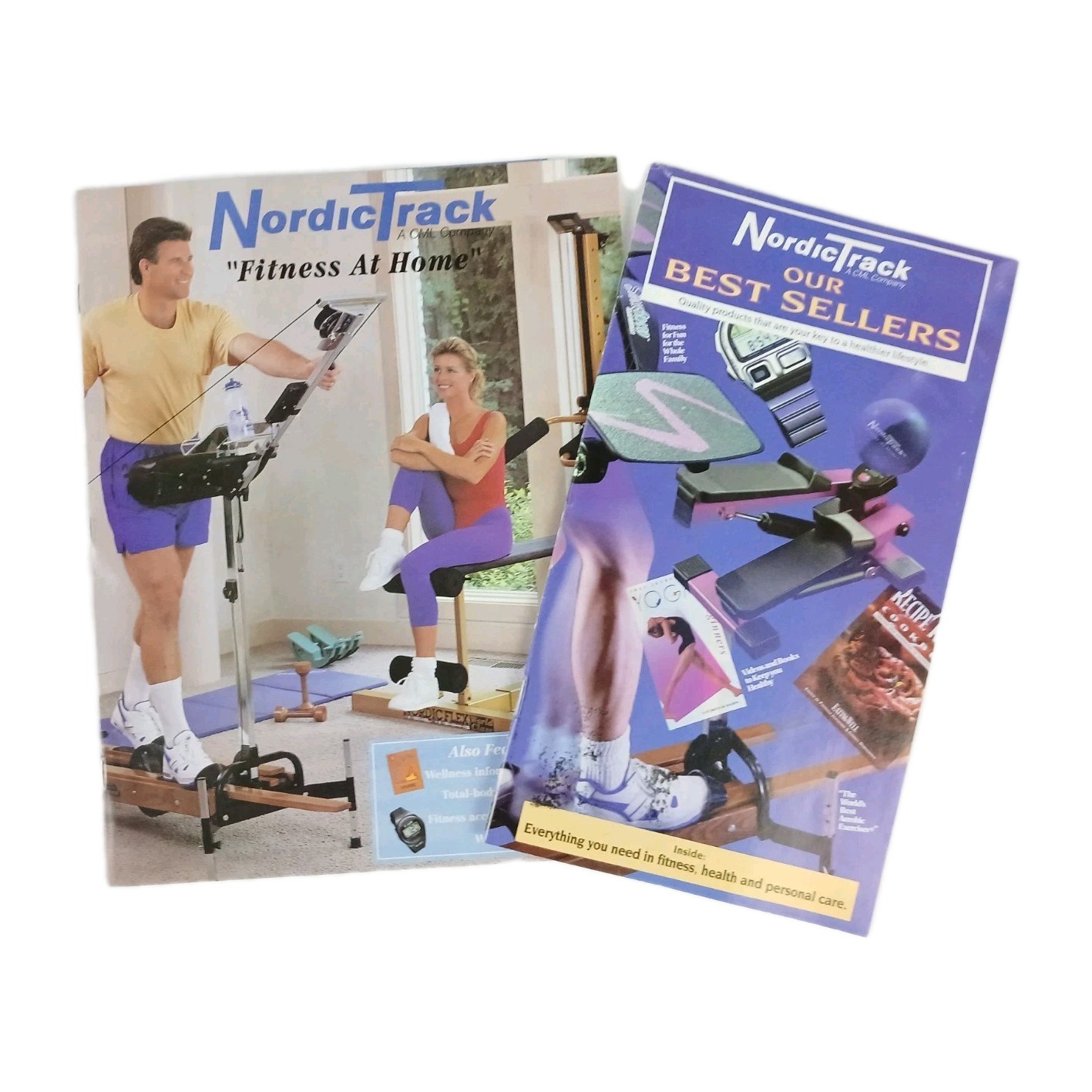 Vintage 1993 Nordic Track Fitness at Home Catalog Best Sellers Insert