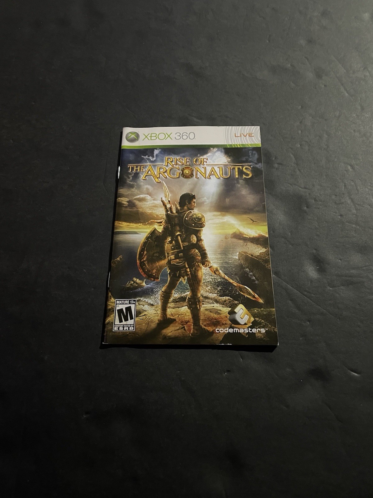 rise of the argonauts xbox 360 Manual Only