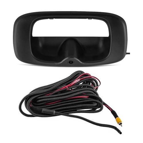  Rear Truck Bed Built-in Rear View Camera Tailgate Bezel Cover Trim w/Power 