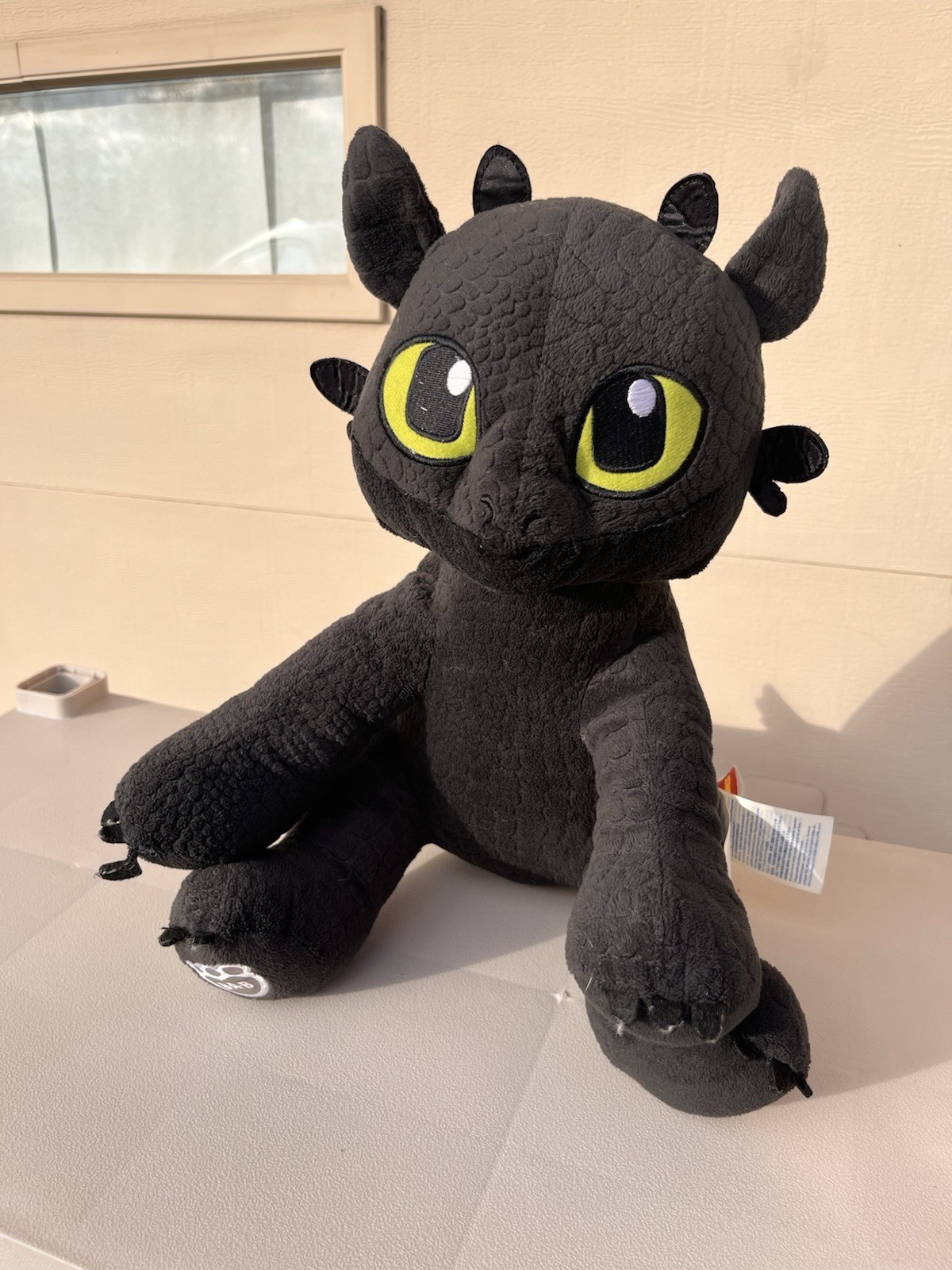 Build A Bear TOOTHLESS Dreamworks How To Train Your Dragon 14" Stuffed Plush BAB